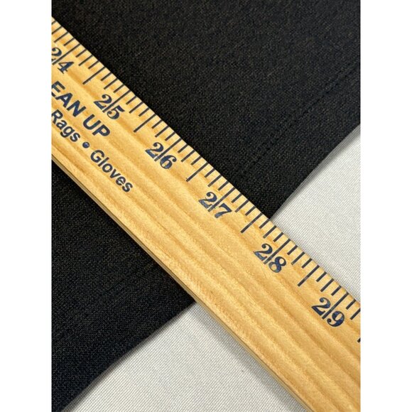 Marc Anthony Mens Black 1/4 Snap Button Shirt Size L Long‎ Sleeve Casual - Picture 6 of 8